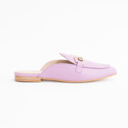Dansi Valencia Lilac Mules side. Size 42 womens shoes