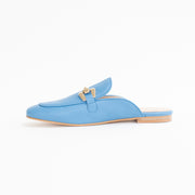 Dansi Valencia Blue Mules inside. Size 45 womens shoes