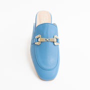 Dansi Valencia Blue Mules top. Size 42 womens shoes