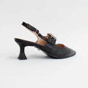 Babouche Lifestyle Veerle Black Shoes back. Size 44 womens shoes