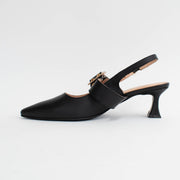 Babouche Lifestyle Veerle Black Shoes inside. Size 45 womens shoes