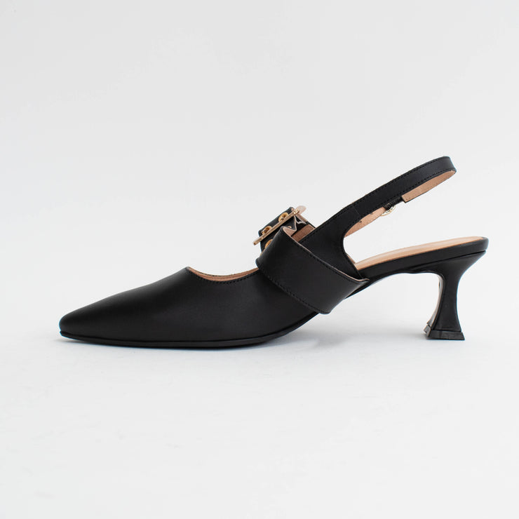 Babouche Lifestyle Veerle Black Shoes inside. Size 45 womens shoes