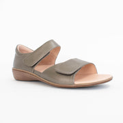 Klouds Violet Pebble Metallic Sandals front. Size 43 womens shoes