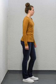 LTB Jeans Valerie Faith Wash side view. Made longer for tall women