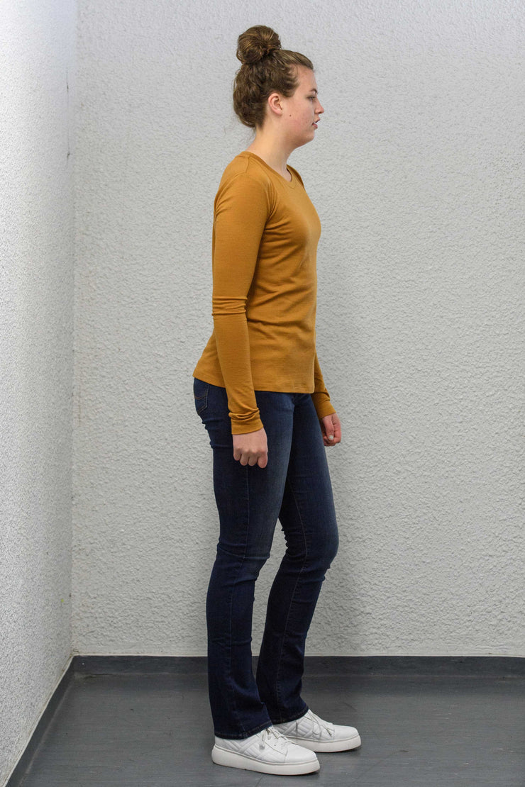 LTB Jeans Valerie Faith Wash side view. Made longer for tall women