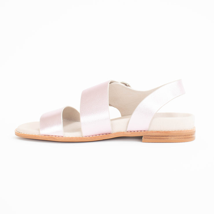 Minx Willa Sweet Pink Metallic Sandals inside. Size 45 womens shoes
