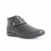 Klouds Willough Black Stretch Ankle Boot front. Size 43 womens shoes