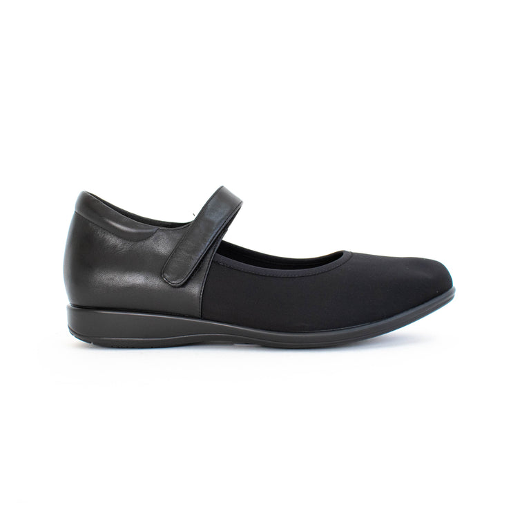 Klouds Wisdom Black Shoes side. Size 42 womens shoes