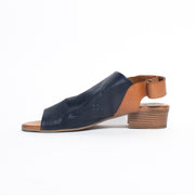 Cabello Yearn Navy Sandal inside. Size 42 womens shoes