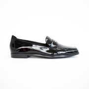 Hush Puppies Zabrina Black Patent Shoes side. Size 10 womens shoes