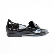 Hush Puppies Zabrina Black Patent Shoes back. Size 12 womens shoes