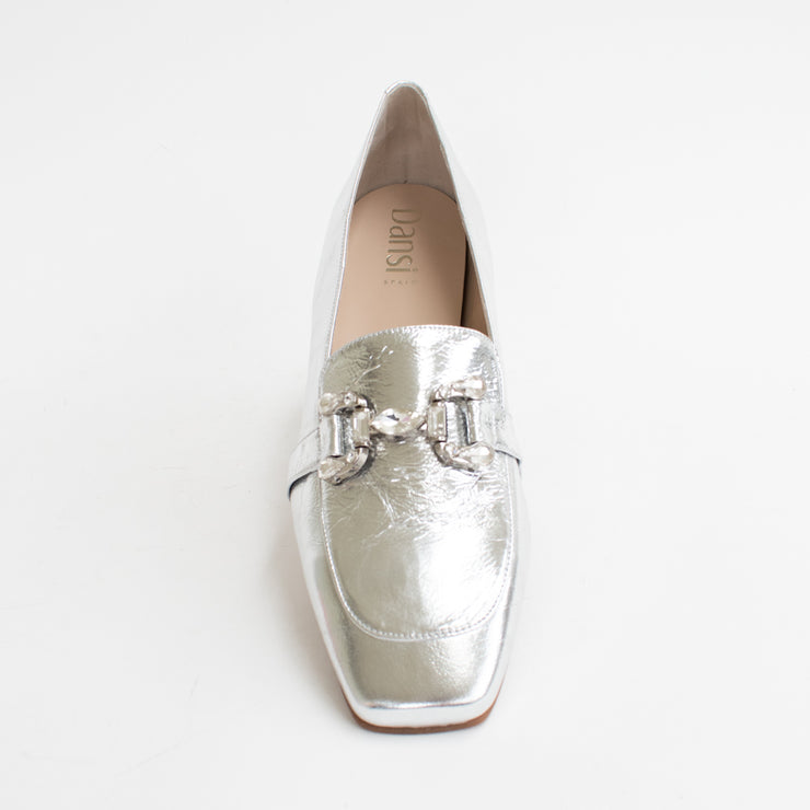 Dansi Zaragoza Silver Shoes top. Size 42 womens shoes