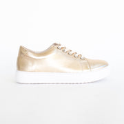 Gelato Zilch Gold Sneaker side. Size 42 womens shoes