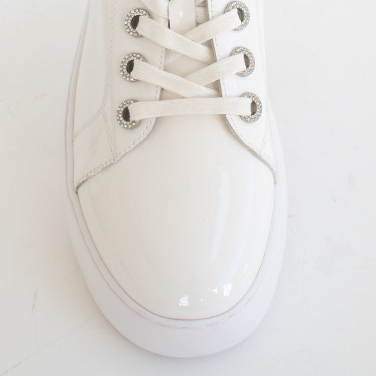 Gelato Zilch White Patent Sneakers toe. Size 46 womens shoes