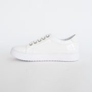 Gelato Zilch White Patent Sneakers inside. Size 45 womens shoes