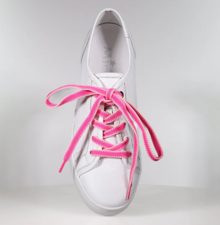 Woven Laces Pink