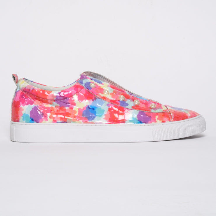 Pearla Sorbet Patent side. Size 10 women's shoes