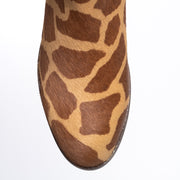 Babouche Lifestyle Vida Giraffe Print Ankle Boot toe. Womens size 42 boots