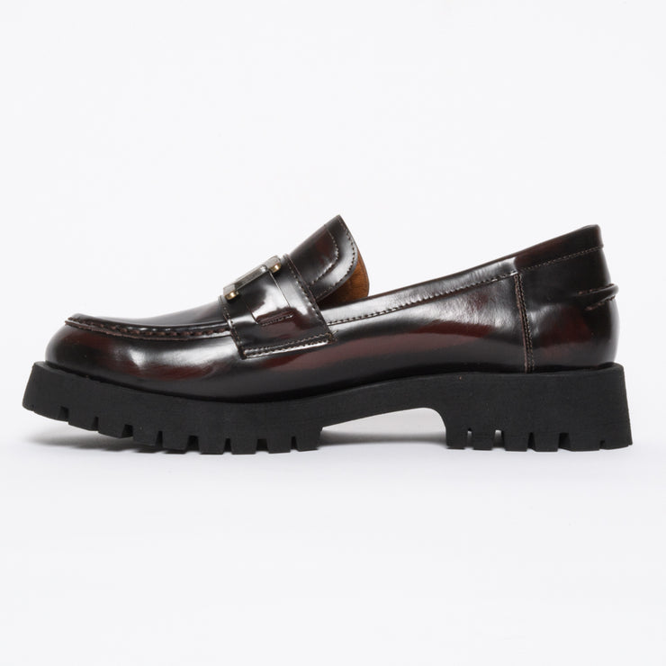 Babouche Lifestyle Rae Burgundy shoe inside. Womens size 45 shoes