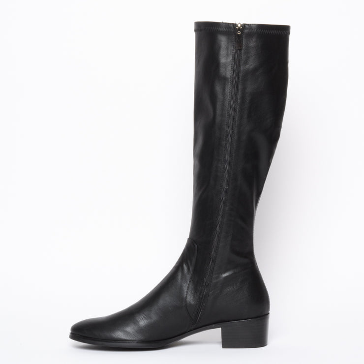 Timothie Black Smooth back. Size 12 women's boots