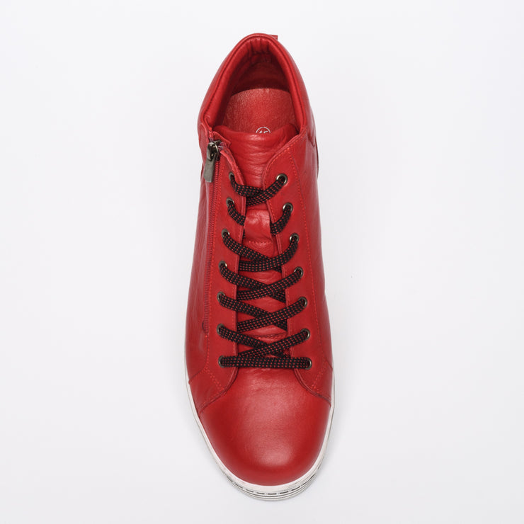 Cabello Urban Red Ankle Boot top. Size 44 women’s boots