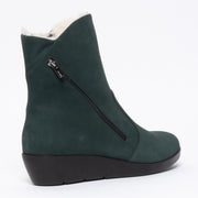 Ziera Blayke Forest Nubuck Ankle Boots back. Womens Size 43 Boots