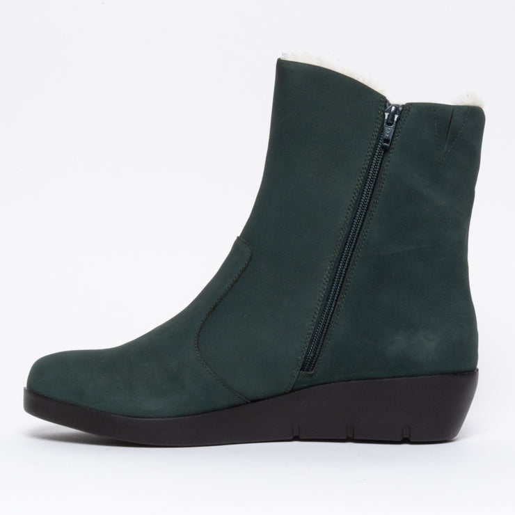 Ziera Blayke Forest Nubuck Ankle Boots inside. Womens Size 44 Boots