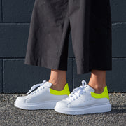 Model wearing Punk White Fluoro