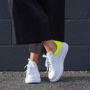 Model wearing Punk White Fluoro