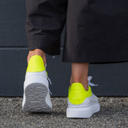 Model wearing Punk White Fluoro