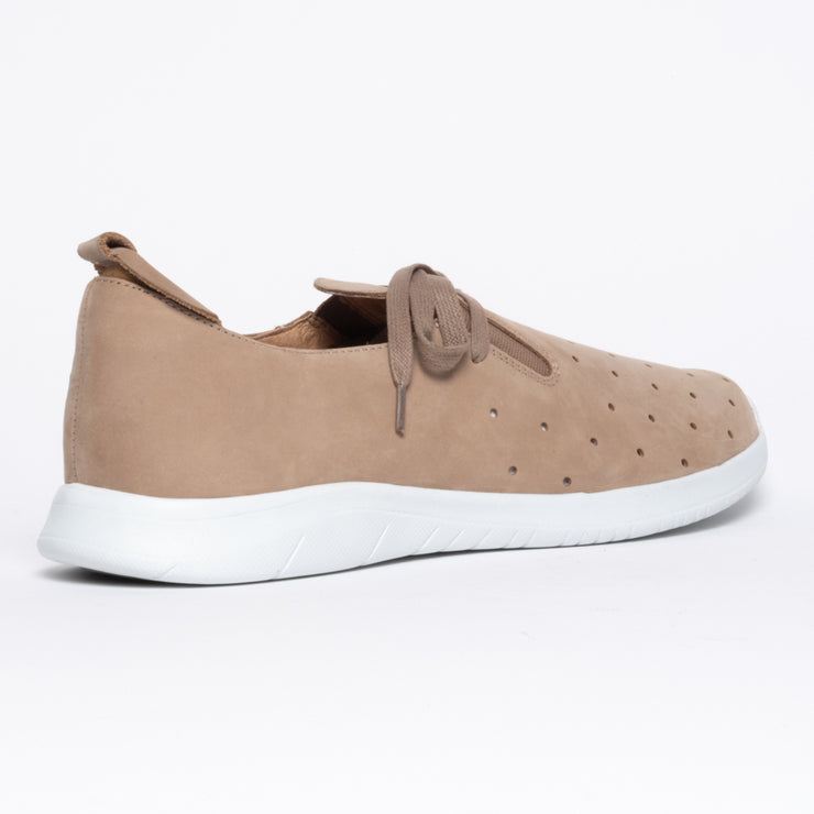 Ziera Finar Putty Nubuck sneakers back. Size 43 womens shoes