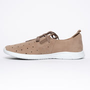 Ziera Finar Putty Nubuck sneakers inside. Size 42 womens shoes