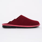 Westland Lille 100 Bordeaux slippers side. Size 42 women’s slippers