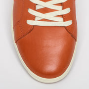 Josef Seibel Caren 01 Orange Sneakers toe. Womens size 44 shoes