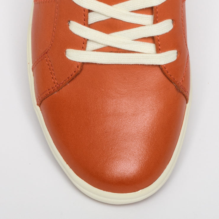 Josef Seibel Caren 01 Orange Sneakers toe. Womens size 44 shoes