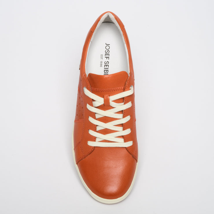 Josef Seibel Caren 01 Orange Sneakers top. Womens size 45 shoes