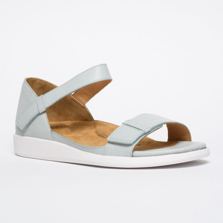 Ziera Ilisha Pale Blue Sandal front. Size 43 womens shoes