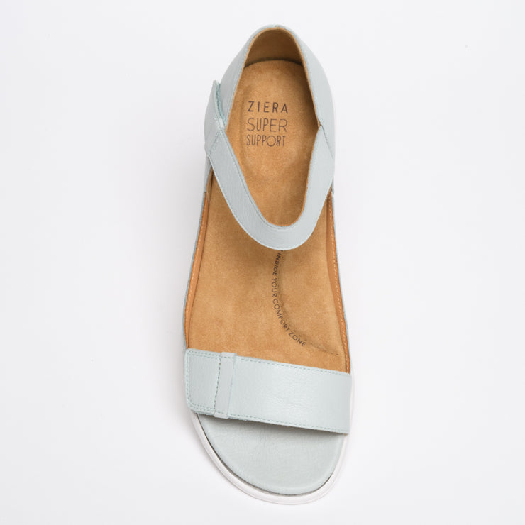 Ziera Ilisha Pale Blue Sandal top. Size 42 womens shoes