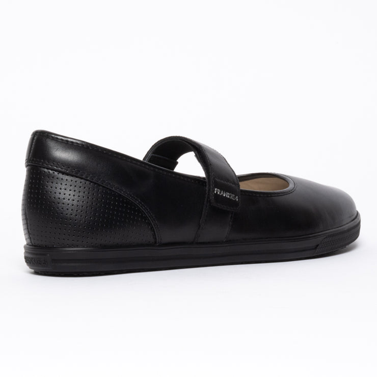Frankie4 Addi Black Black leather shoes back. Womens size 11 shoes