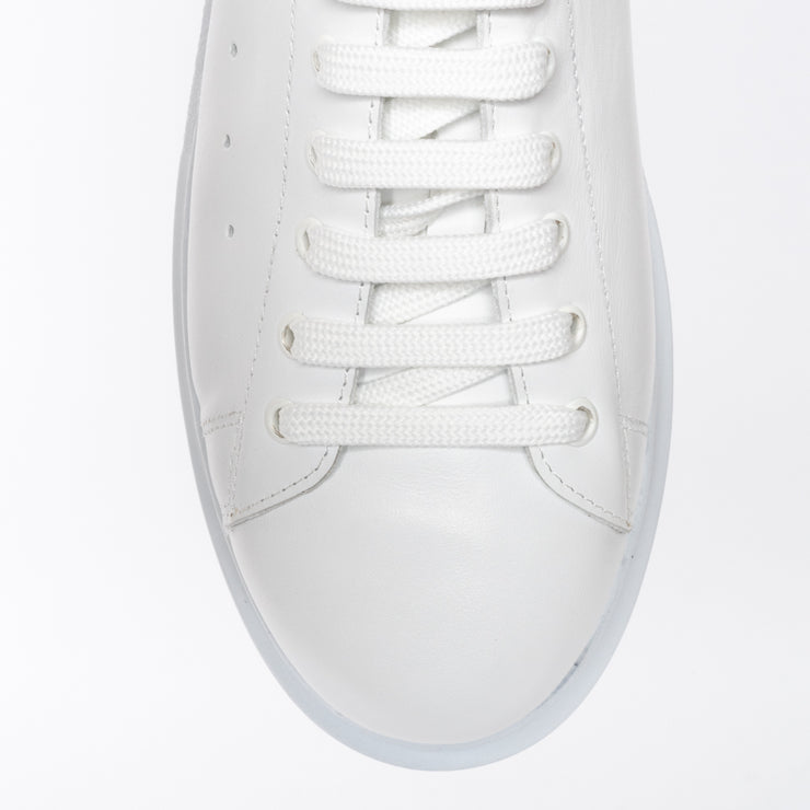 Punk White Silver top. Size 11 women's shoes