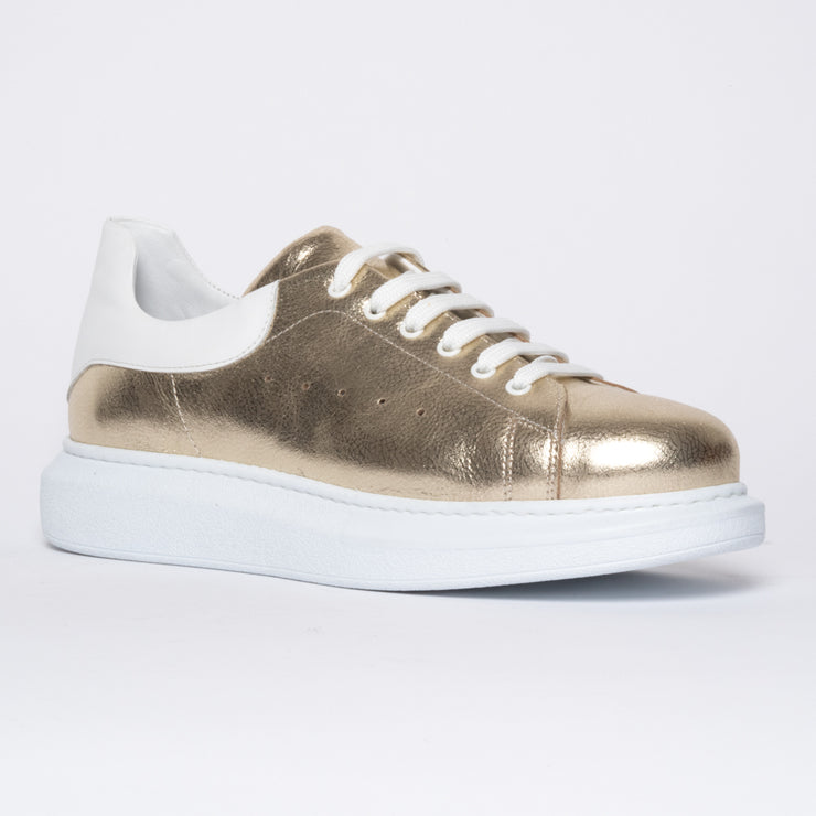 Arrow 2 Gold front. Size 11 women's shoes.