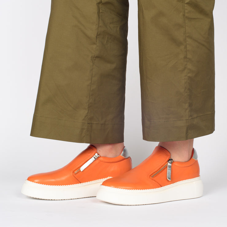 Gelato Eva Orange Sneakers. Women's size 46 sneakers