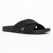 Rollie Tide Cross Black Terrain Slide front. Size 43 womens shoes