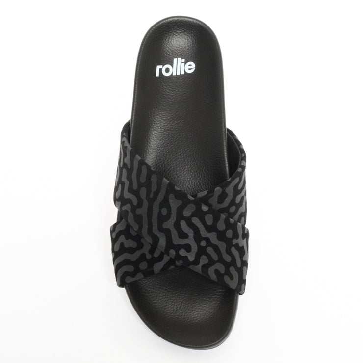 Rollie Tide Cross Black Terrain Slide top. Size 46 womens shoes
