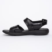 Josef Seibel Debra Black sandals inside. Size 45 women's sandals