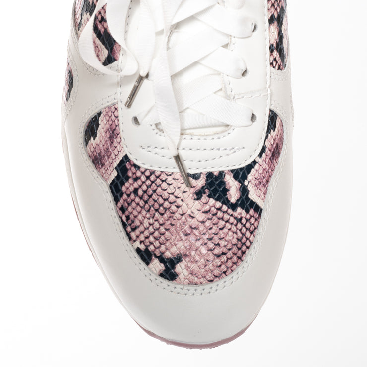 Winnie II Mauve Python Print top