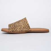 Paradise Leopard Print slide inside. Size 10 sandals