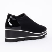 Bresley Vulcan Black shoes back. Size 44 womens shoes