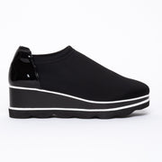 Bresley Vulcan Black shoes side. Size 42 womens shoes