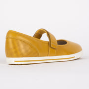 Frankie4 Addi Mustard leather shoes back. Womens Size 13 shoes